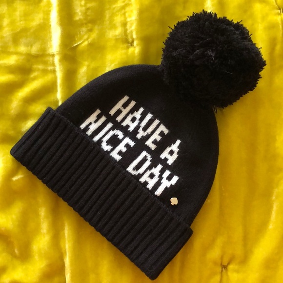 Kate Spade Knit Pom Pom Beanie - Picture 1 of 3